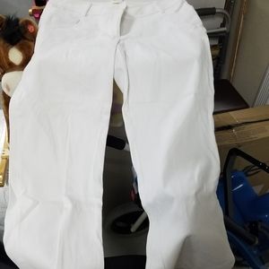 Sigrid Olsen white pants.